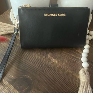 Michael Kors, wristlet wallet and phone holder